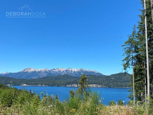 Imagen 2 de 7 de Importante Lote De 3500m2 Con Vista Al Lago Nahuel Huapi En Bo. Cumelén Country Club.