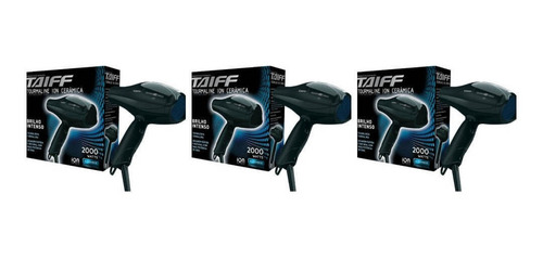 Imagem 1 de 1 de Taiff Tourmaline Íon Cerâmica 2000w Secador 127v (kit C/03)