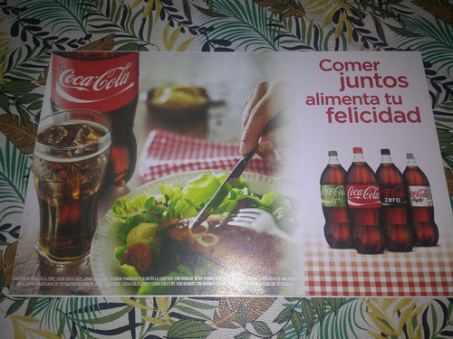 Cartel Pvc Coca & Cola Botellas Coleccionable // Belgrano