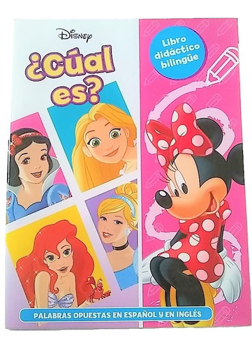 Libro Didáctico Bilingüe Disnep