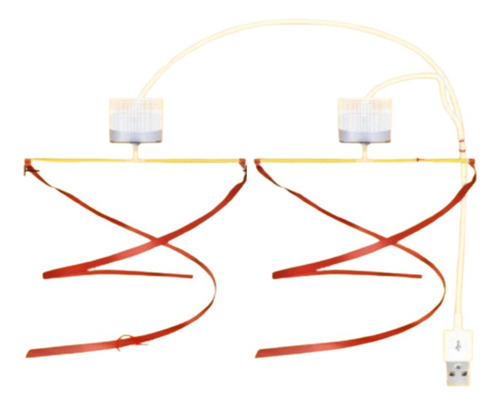 Ventilador Usb Repelente Mosquitos Exteriores Paquete Dos