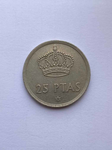 Moneda De 25 Pesetas De España Del Año 1976