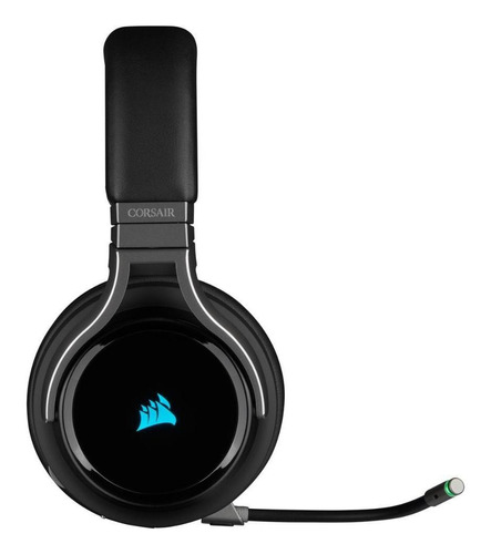 Headset Gamer Corsair Virtuoso Rgb Wireless Surround 7.1 Cor Carbon
