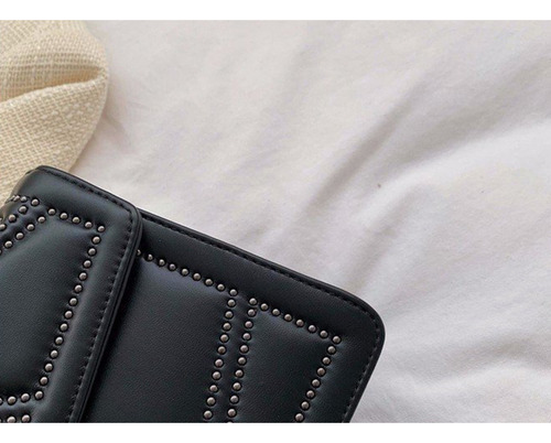 Bolso Bandolera Con Cadena Tachonada 2023 Para Mujer, Bolso