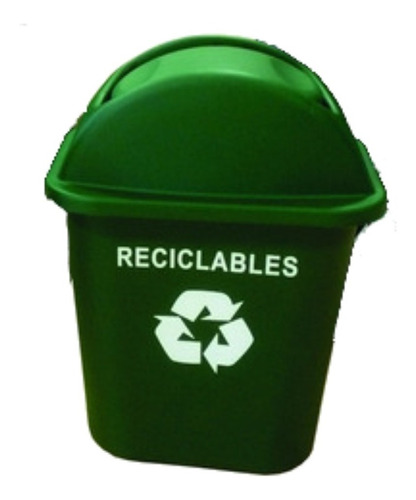 Cesto Reciclable Para Residuos Secos De 35 Litros