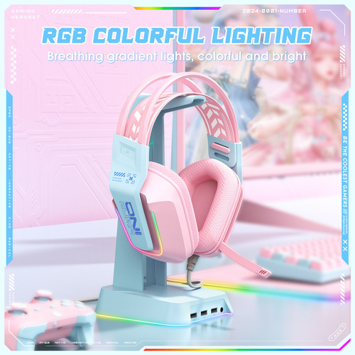Audifono Gamer Onikuma X13 Cn Luzcancelacion Ruido Microfono