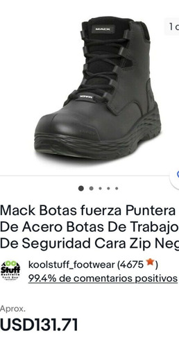 Imagen 5 de 10 de Botas Mack Talla 40 Sin Uso