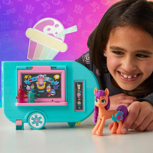 Set My Little Pony Playset Sunny Starscout Smoothie Truck...