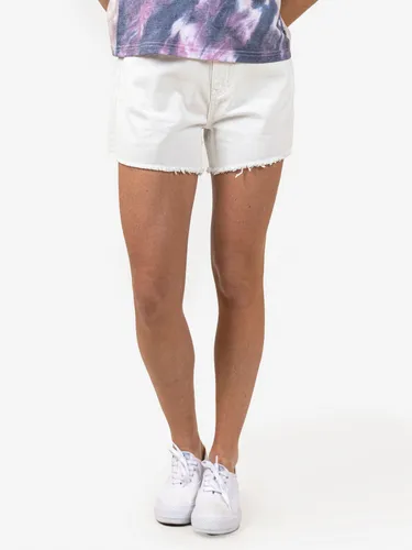 Short Jeans 5b1939 Mujer Blanco Maui And Sons