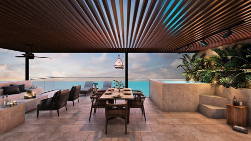 Departamento Tipo Pent House En Preventa, En Yucalpeten Resort Marina, Progreso.