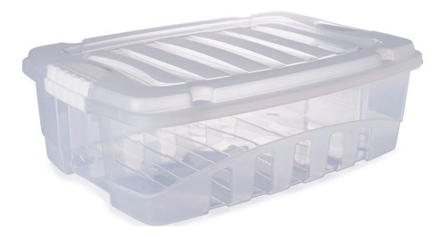 Caixa Cesto Organizador Transparente Gran Box 8,5l Plasutil