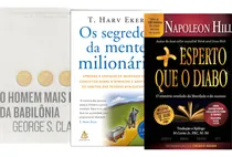 Comprar O Homem Mais Rico Da Babilônia + Os Segredos Da Mente Milionária  + Mais Esperto Que O Diabo - 3 Livros Físicos 