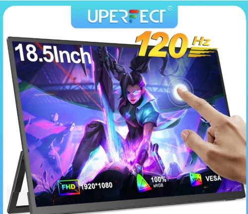 Monitor Portátil Touch Uperfect E6 Pro 18.5  120hz