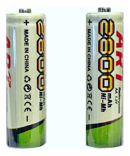 Pilas Recargables Aa Art 2800mah C95-2 Circuit