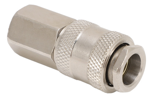 Acoplador Npt Hembra De Acero Estilo M De 1/4 Pulgadas, Ajus