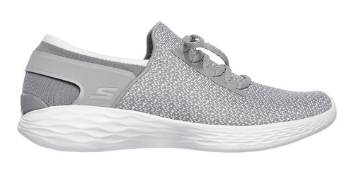 Tenis Skechers You Inspire Gris/blanco Mujer 14950/gry