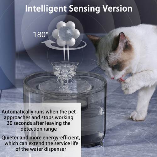 Fuente De Filtro Automática Para Mascotas Con Sensor Cat Wat