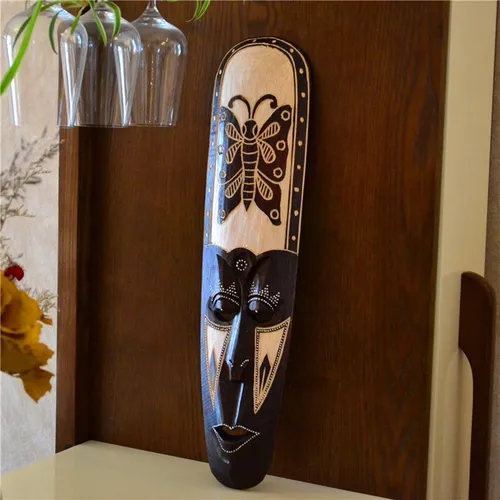 Máscaras Africanas Talla De Madera Colección Aborigen Yy