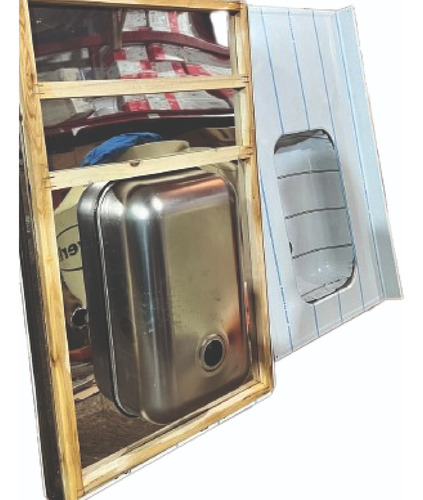Mesada Acero Con Bacha Y Sopapa 1,00mt X 0,60mt Oferta