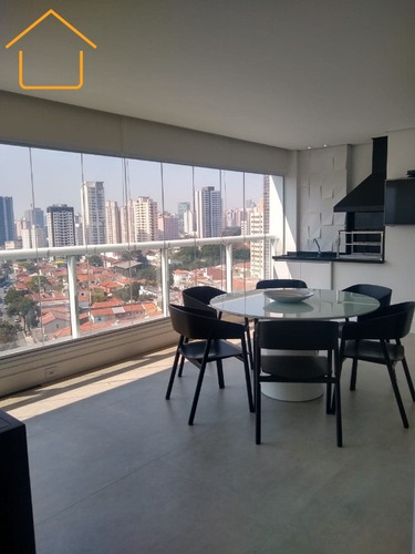 Imagem 6 de 23 de Apartamento No Tatuapé - Rua Tuiuti - Com Móveis Planejados - Ap01628 - 70700325