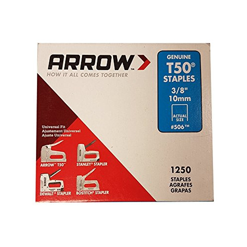 Grapas Arrow Fastener 50624sptp De 3/8  T50