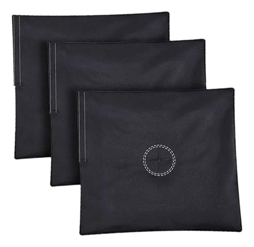 3x Bolsa De Pesas Bolsa De Pesas Base De Negro De 18 \ X19\