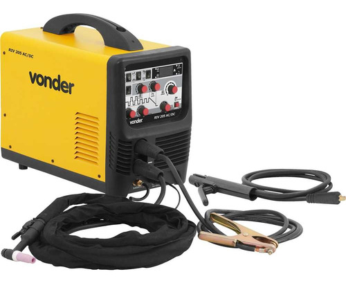 Fonte Inversora De Solda Riv 205 Ac/dc Vonder Cor Amarelo