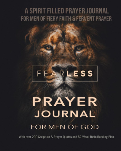 Libro: Fearless Prayer Journal For Men Of God - A Spirit Fil