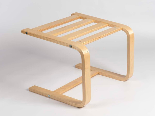 Imagen 2 de 8 de Sillon Poltrona Nordico Volgar 1 Cuerpo + Apoya Pies Lino