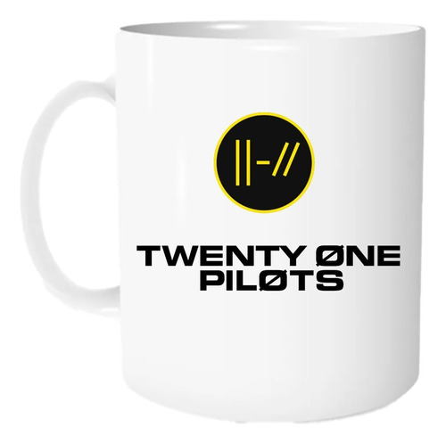 Taza Cerámica 11oz Twenty One Pilots Rock Pop Indie