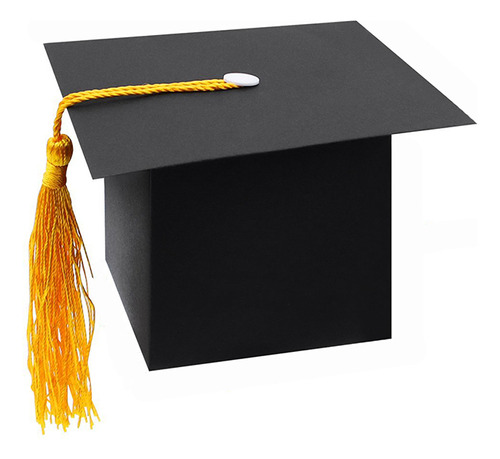 Caja De Azúcar Para Regalo Con Forma De Gorra De Graduación,