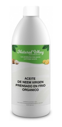 Imagen 1 de 4 de Aceite De Neem Virgen Orgánico Non Gmo 100 Ml