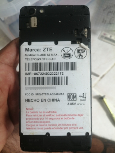 Zte Blade A6 Maxpor Partes (Usado)