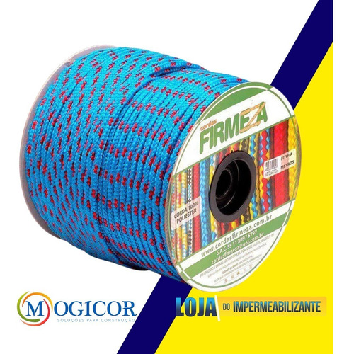 Imagem 3 de 5 de Corda Para Amarrar Carga 12mm Com 50mts Corda Trançada