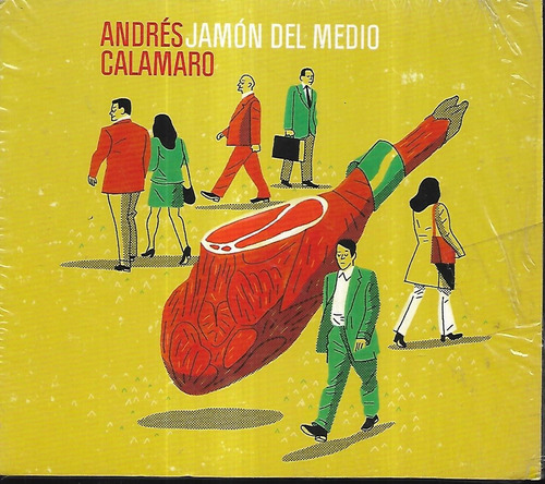 Andres Calamaro Album Jamon Del Medio En Vivo España 2014 Cd