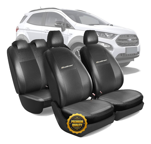 Funda Asiento Cuero Ecologico Con Espuma Ford Ecosport