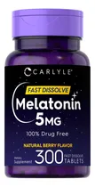 Comprar Carlyle Melatonina 5 Mg Disolución Rápida 300 Tabletas | Ayu
