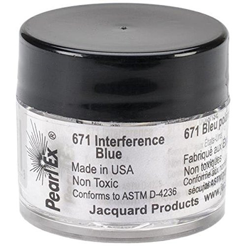 Pigmento Jacquard Pearl Ex 3gr. Interferencia Azul