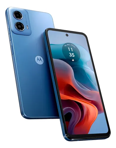 Smartphone Motorola Moto g34 5G - 128GB 8GB (4GB RAM+4GB Ram Boost) AI Camera 50MP NFC - Azul