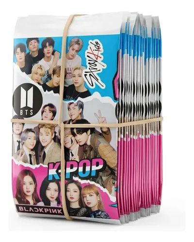 Kit 200 Cards - K-pop Stray Kids, Bts E Blackpink | MercadoLivre