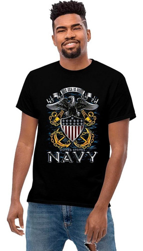 Playera Navy United States Diseño 01 Playeras Beloma
