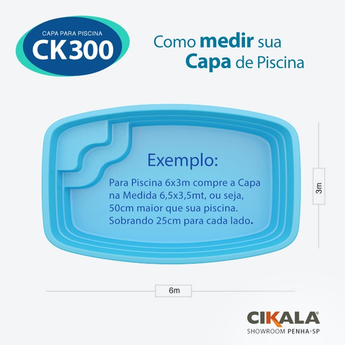 Imagem 5 de 7 de Capa De Piscina 5 Em 1 Proteção + Térmica Completa 8x4 Mts