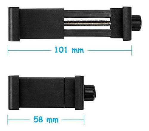 Set 2 Adaptadores Universales De Celular Para Trípié Full