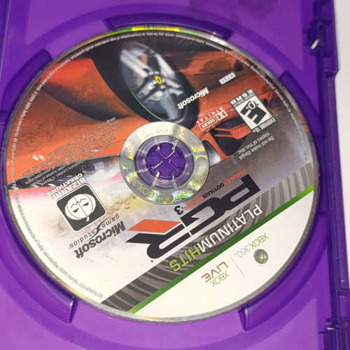 Pgr 3 Project Gotham Racing - Xbox 360 Longaniza Games (Reacondicionado)