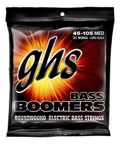 Encordoamento Ghs Boomers Baixo 4c Set M3045