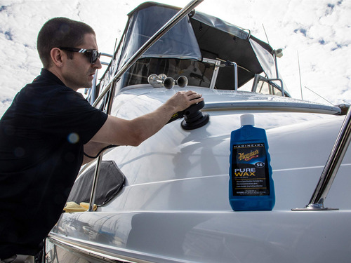 Meguiar's 's M5616 marine/rv Pure Carnauba Mezcla 16 onzas