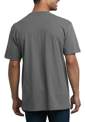Imagen 2 de 2 de Playera Dickies Ws45r Manga Corta Estampada Con Logotipo