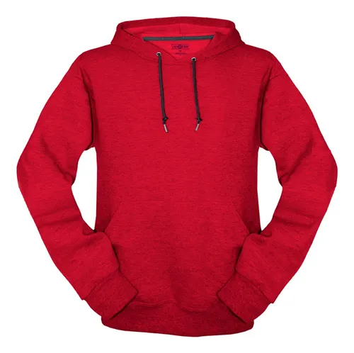 Sudadera tipo canguro con capucha para hombre rojo Bolf 1004 ROJO