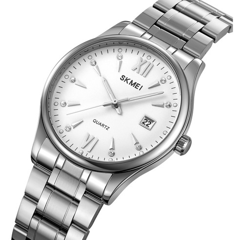 Reloj Mujer Skmei 2158 - Analógico - Ø37,3mm Malla Sk-2158swt