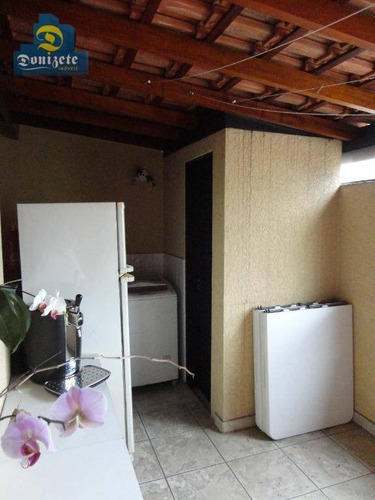Cobertura Com 3 Dormitórios À Venda, 80 M² Por R$ 520.000,00 - Vila Marina - Santo André/sp - Co1662